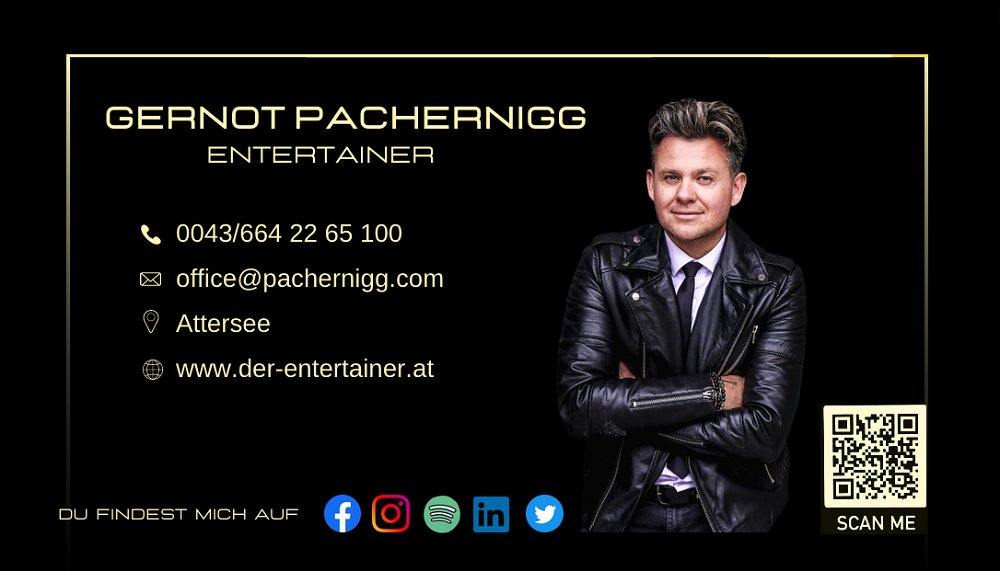 Gernot Pachernigg – Sänger & Entertainer