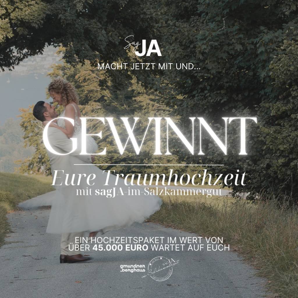 sagJA-Traumhochzeit gewinnen